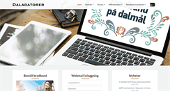 Desktop Screenshot of daladatorer.se