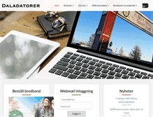 Tablet Screenshot of daladatorer.se